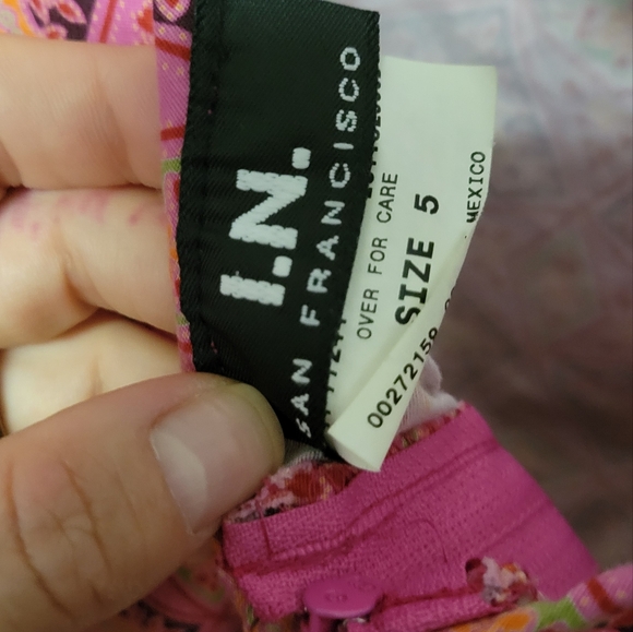 I.N. abstract mini dress - Picture 3 of 5